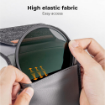 K&F Concept 67-82mm 3-Pocket Circular Filter Case india features reviews specs	