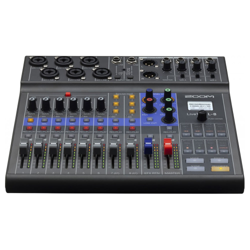 Buy Zoom LiveTrak L-8 Portable 8-Channel Digital Mixer and 
