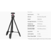 Ulanzi TT51 Portable Tripod with Ball Head india features reviews specs	
