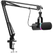FeelWorld PM1-AS Dynamic Cardioid XLR/USB Microphone with Boom Arm Stand in india features reviews specs