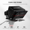 Neewer Basics X12B Aluminum Alloy Liftable Teleprompter india features reviews specs	