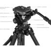 SmallRig 4259 x Potato Jet TRIBEX Hydraulic Carbon Fiber Tripod Kit india features reviews specs	
