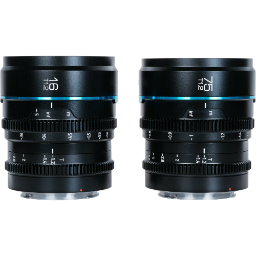 Sirui Night Walker T1.2 S35 Cine 2-Lens Kit For Sony E For Sony E