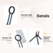 Ulanzi MA30 Carabiner-Mounted Phone Tripod in india features reviews specs	