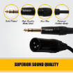 Hawk SXSG010 TRS Male to XLR Male Cable 3 Meter india features reviews specs	