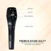 Hawk Proaudio HM 10 Handheld Dynamic Cardioid Wired Mic india features reviews specs	