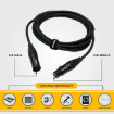 Hawk SXFG-016 Gold Series XLR Male to XLR Female Cable 5 Meter india features reviews specs	
