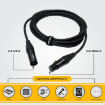 Hawk SXFG-033 Gold Series XLR Male to XLR Female Cable 10 Meter india features reviews specs	