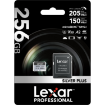 Lexar 256GB Professional SILVER PLUS UHS-I microSDXC Memory Card with SD Adapter india features reviews specs	