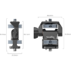 SmallRig 4886 Swivel and Tilt Adjustable Monitor Mount with 1/4"-20 Screws india features reviews specs	