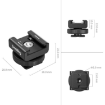 SmallRig 4822 Wireless Microphone Support with Cold Shoe Mount india features reviews specs	