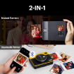 KODAK Mini Shot 3 Retro 4PASS 2-in-1 Instant Camera and Photo Printer (3x3 inches) + 68 Sheets Bundle india features reviews specs	