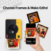 KODAK Mini Shot 3 Retro 4PASS 2-in-1 Instant Camera and Photo Printer (3x3 inches) + 68 Sheets Bundle india features reviews specs	