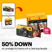 KODAK Mini Shot 2 Retro 4PASS 2-in-1 Instant Camera and Photo Printer (2.1x3.4 inches) + 8 Sheets india features reviews specs	