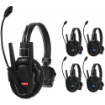 Synco Xtalk XPro5 Wireless Intercom System with 5 Single-Ear Headsets india features reviews specs