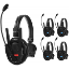 Synco Xtalk XPro5 Wireless Intercom System with 5 Single-Ear Headsets india features reviews specs