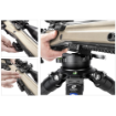 Leofoto YB-75MC Arca-Type Leveling Base with Medium Handle for 75mm Bowl in india features reviews specs	