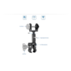 Leofoto UC-01 Umbrella Clamp for Center Columns in india features reviews specs	
