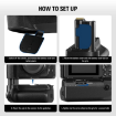 NEEWER MB-N12 Replacement Vertical Battery Grip for Nikon Z8 in india features reviews specs	