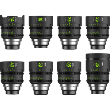 NiSi ATHENA PRIME T2.4/1.9 Full-Frame 8-Lens MASTER Kit (ARRI PL) in india features reviews specs