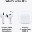 Apple AirPods 4 ANC Wireless Earbuds With USB-C Charging Case in india features reviews specs	