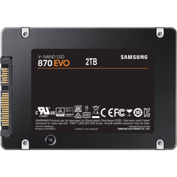 Samsung 2TB 870 EVO SATA III 2.5" Internal SSD in india features reviews specs