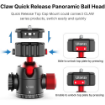 Ulanzi U-100 Claw Quick Release Ball Head in india features reviews specs	