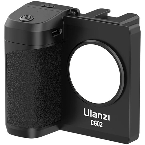 Ulanzi CG-02 Grip Per Smartphone Con Telecomando E Luce Di Ricarica – Impugnatura Per Fotocamera Con Treppiede E Luce LED Regolabile, Per IPhone 16/15/14/13 Pro Max E Android - 4