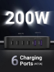 UGREEN CD271 Nexode 200W 6-Port GaN Desktop Fast Charger in india features reviews specs	