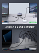 Ugreen Cd327 Nexode 65W 4-Port Gan Desktop Fast Charger in india features reviews specs	