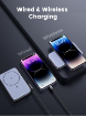 UGREEN PB206 10000mAh Magnetic Wireless Power Bank in india features reviews specs	