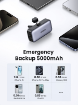 UGREEN PB503 5000mAh Power Bank with Built-in USB-C Connector in india features reviews specs	