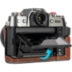 SmallRig 4710 Leather Half Case Kit for Fujifilm X-T50 in india features reviews specs	