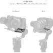 SmallRig 4639 HawkLock H38 Arca-Swiss Quick Release Plate Set for DJI Stabilizers in india features reviews specs	