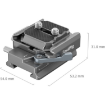 SmallRig 4639 HawkLock H38 Arca-Swiss Quick Release Plate Set for DJI Stabilizers in india features reviews specs	
