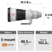 Sony FE 400mm f/2.8 GM OSS Lens SEL400F28GM India features reviews specs	