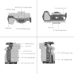 SmallRig 4481 HawkLock Quick Release Cage for Sony a7R V, a7 IV, a7S III, a1 & a7R IV India features reviews specs	