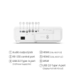 BenQ X500i 2200-Lumen XPR UHD 4K Short-Throw 4LED DLP Smart Console Gaming Projector in india features reviews specs	