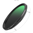 SmallRig 5169 Magnetic 67mm VND ND64-ND400 Filter (6-9 Stop) India features reviews specs	