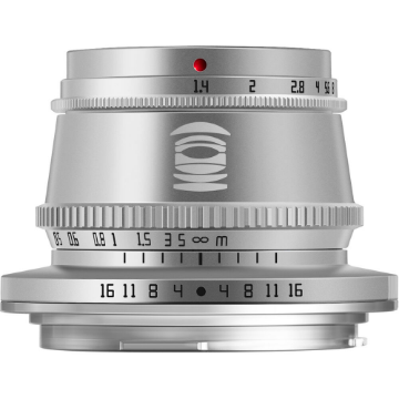 TTArtisan 35mm f/1.4 Lens for Canon RF (Silver) in india features reviews specs