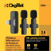 Digitek DWM-009 PRO Receiver with Lightning Connector in india features reviews specs	