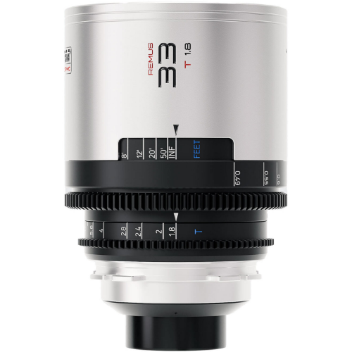BLAZAR remus33mmアナモルフィックレンズ[Amber flare] Blazar Remus 33mm T1.8 1.5x Anamorphic Lens For ARRI PL Amber