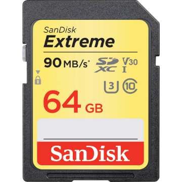 SanDisk 64GB Extreme UHS-I SDXC Memory Card india features reviews specs