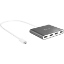 j5create JCA366 USB-C to 4-Port HDMI Multi-Monitor Adapter india features reviews specs