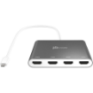 j5create JCA366 USB-C to 4-Port HDMI Multi-Monitor Adapter india features reviews specs	