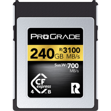 ProGrade Digital 240GB CFexpress 4.0 Type B Gold Memory Card in india features reviews specs
