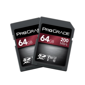 V60 Sd Card ProGrade 128GB SDXC UHS-II V90 Memory Card 300MB/s