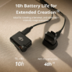 DJI Mic Mini Single Compact Wireless Microphone (1 TX + 1 RX) in india features reviews specs	