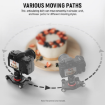 Neewer SD001 Tabletop Camera Dolly with Ball Head and Phone Clamp in india features reviews specs	