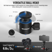 Neewer SD001 Tabletop Camera Dolly with Ball Head and Phone Clamp in india features reviews specs	